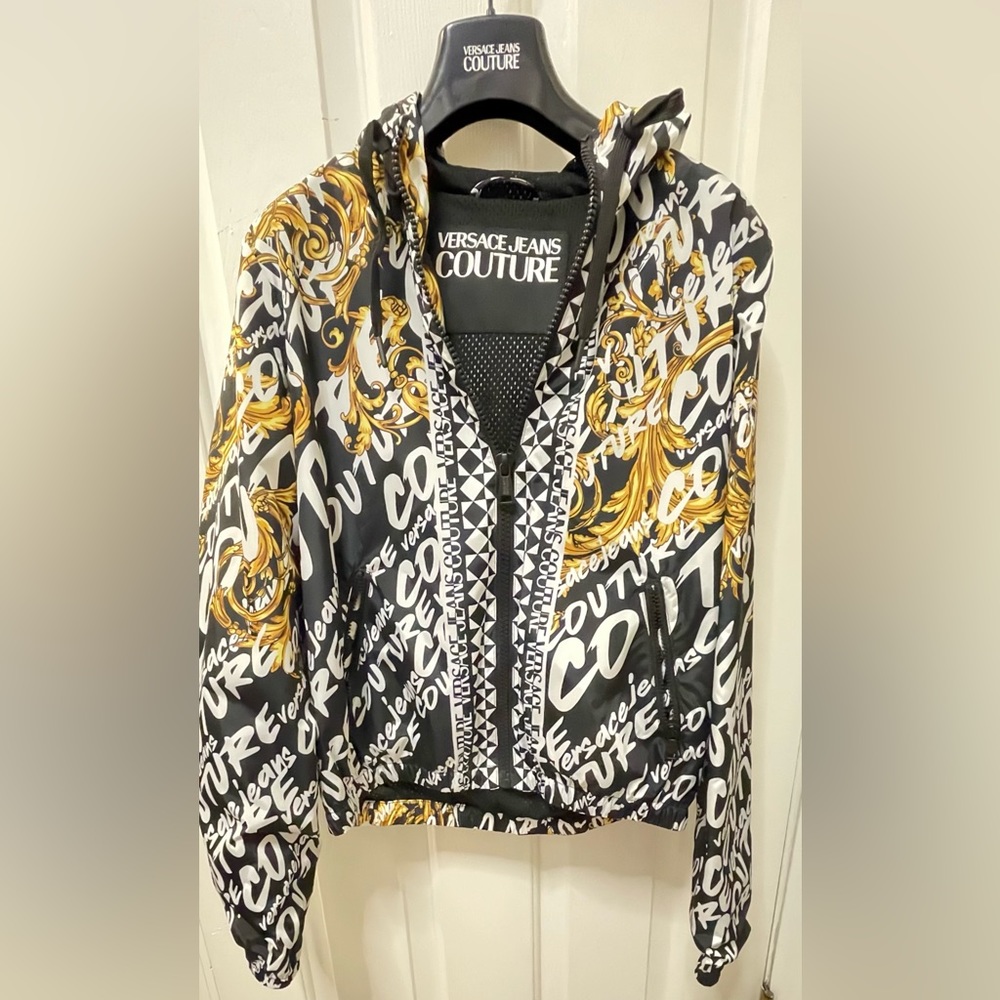 Versace Jeans Coutur Jacket with hood, New without tags.